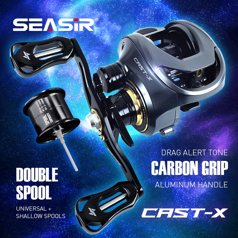 Abu Garcia Reel Max - SEASIR Cast-X Carretel de arremesso 7.3:1