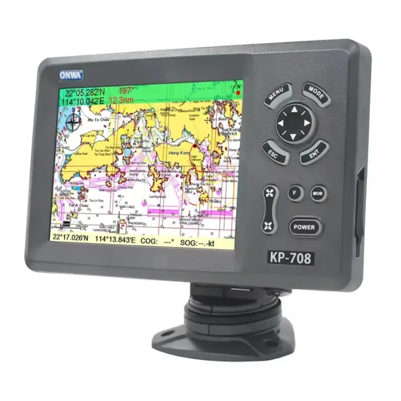 Fish Finder Gps - KP-708 Plotter de gráfico de navegação