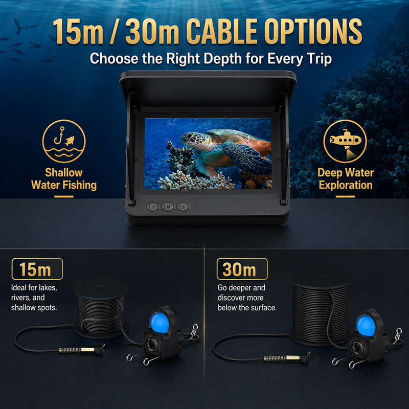 Câmera Subaquática para Locali - Fish Finder Portable avaliação e preço
